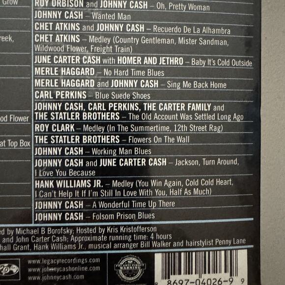 New Sealed The Best of the Johnny Cash TV Show 2 DVDs 66 Shows 1969-1971 PBS - Picture 7 of 12